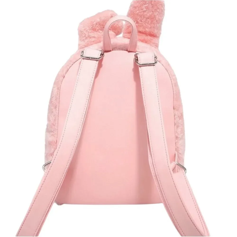 Loungefly My Melody Cosplay Fuzzy Figural‎ Mini Backpack - Picture 3 of 10